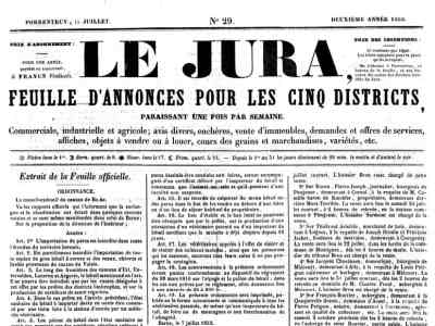 Première publication